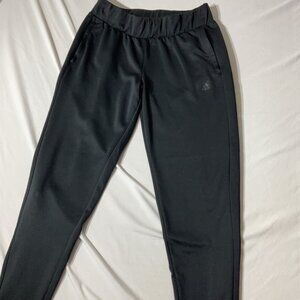 Women XL Adidas Black Athletic Jogger Pants With Elastic Waistband & Pockets